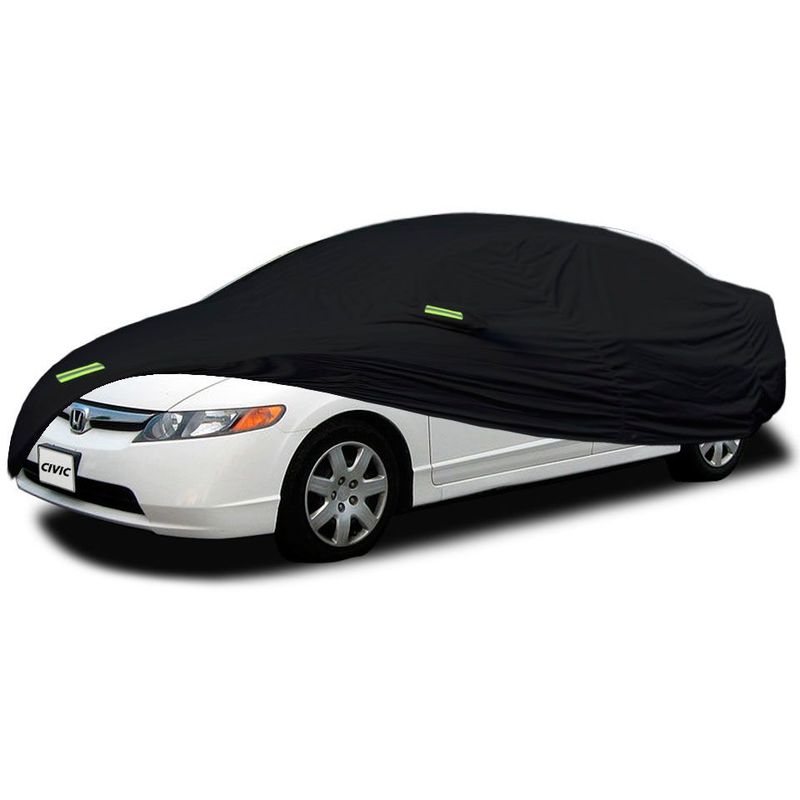 TECGO - Cobertor Funda Para Auto Honda Civic Sedan Negro