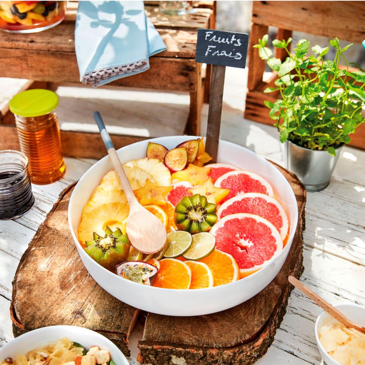 LUMINARC - Fuente Redonda Servir 22cm Diwali