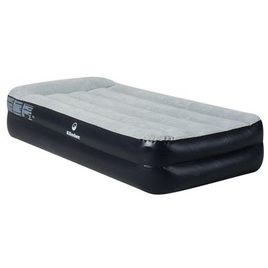 Colchn Inflable Elctrico 1 Plaza Klimber Gris/Negro