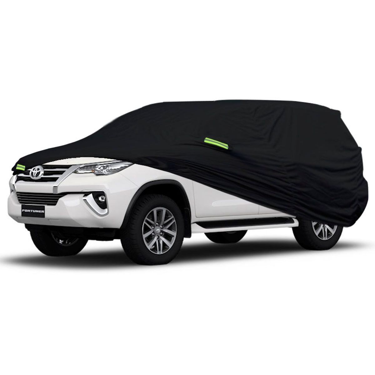 TECGO - Cobertor Funda Para Auto Toyota Fortuner Negro