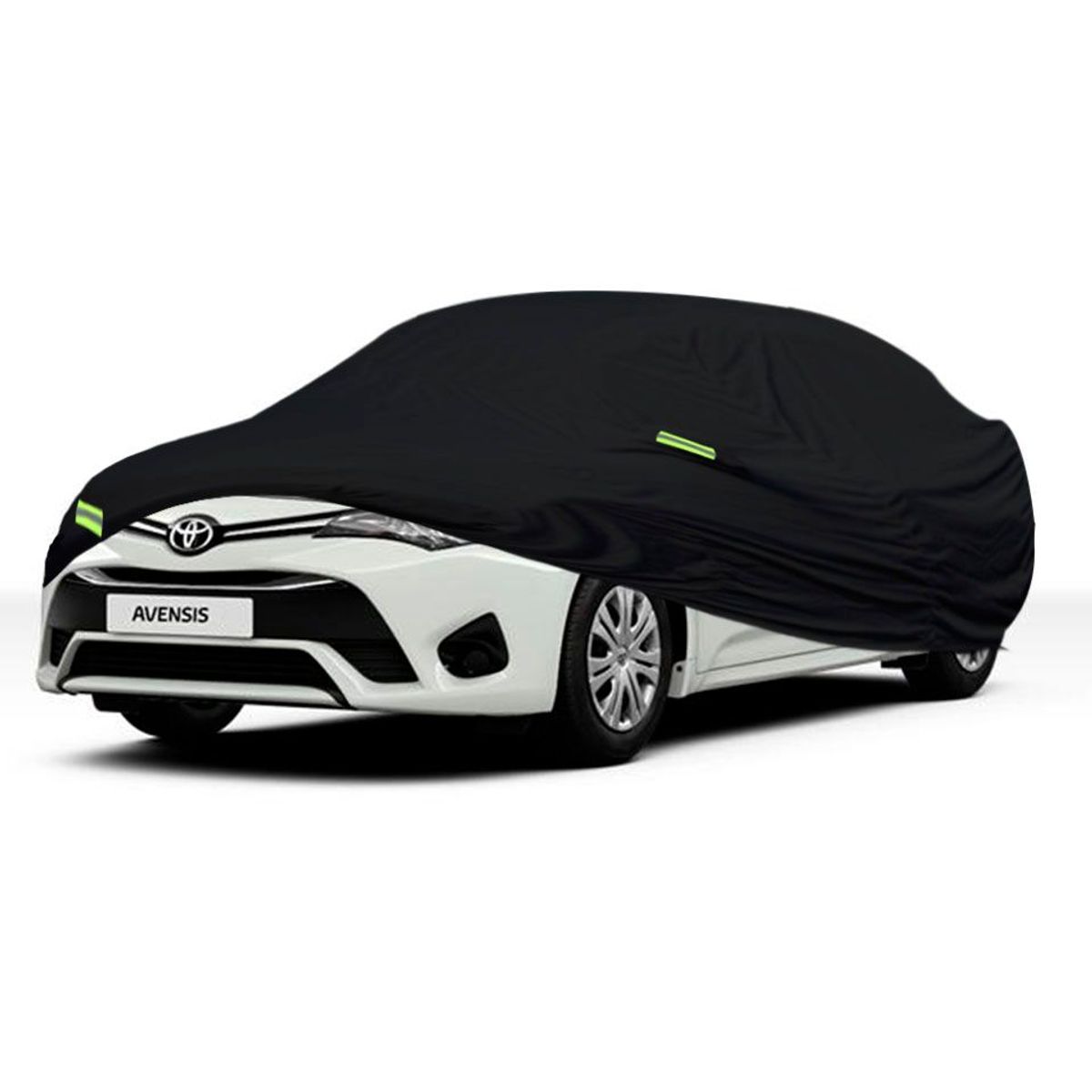 TECGO - Cobertor Funda Para Auto Toyota Avensis Sedan Negro