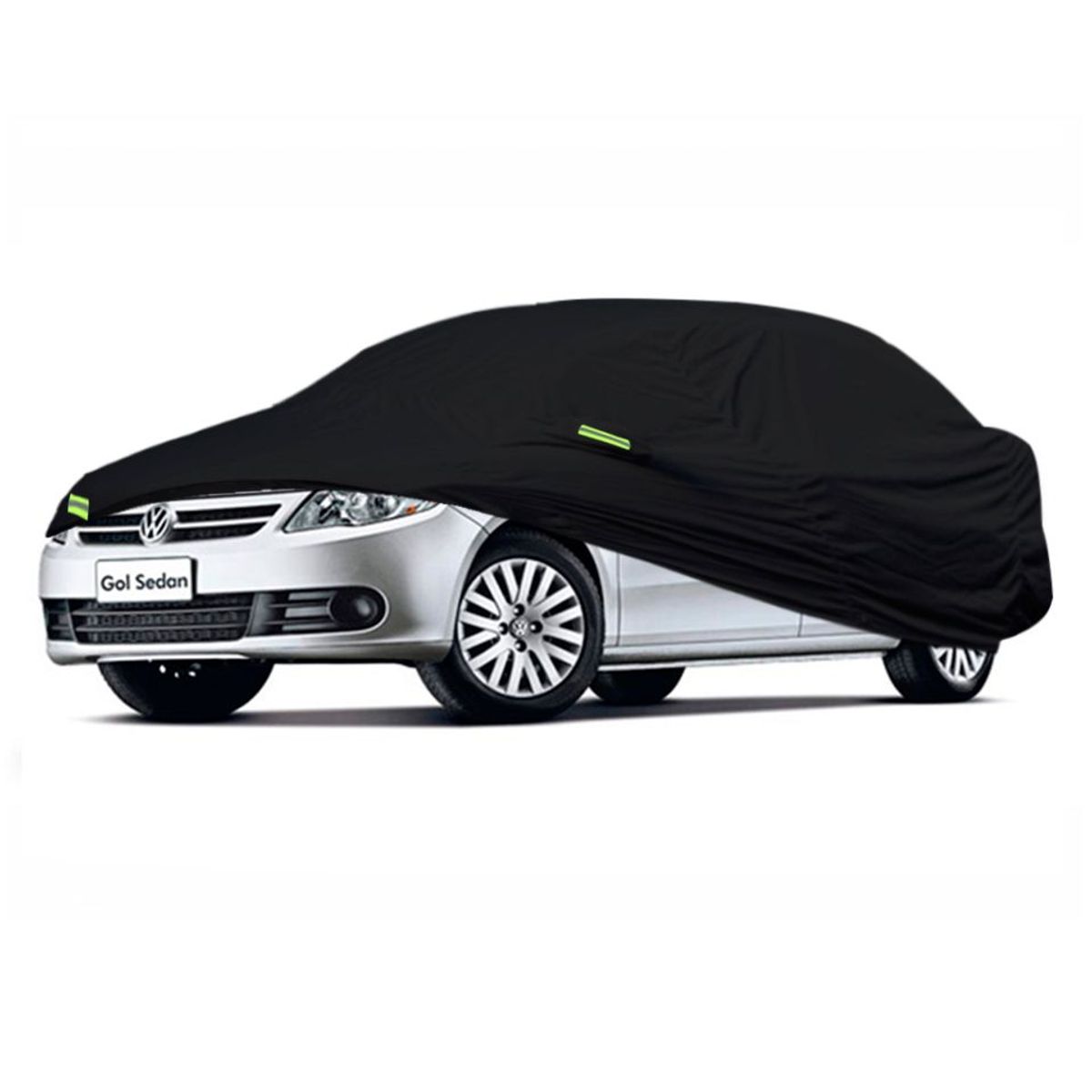 TECGO - Cobertor Funda Para Auto Volkswagen Gol Sedan Negro