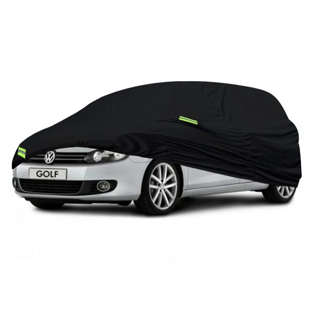 TECGO - Cobertor Funda Para Auto Volkswagen Golf Hatchback Negro