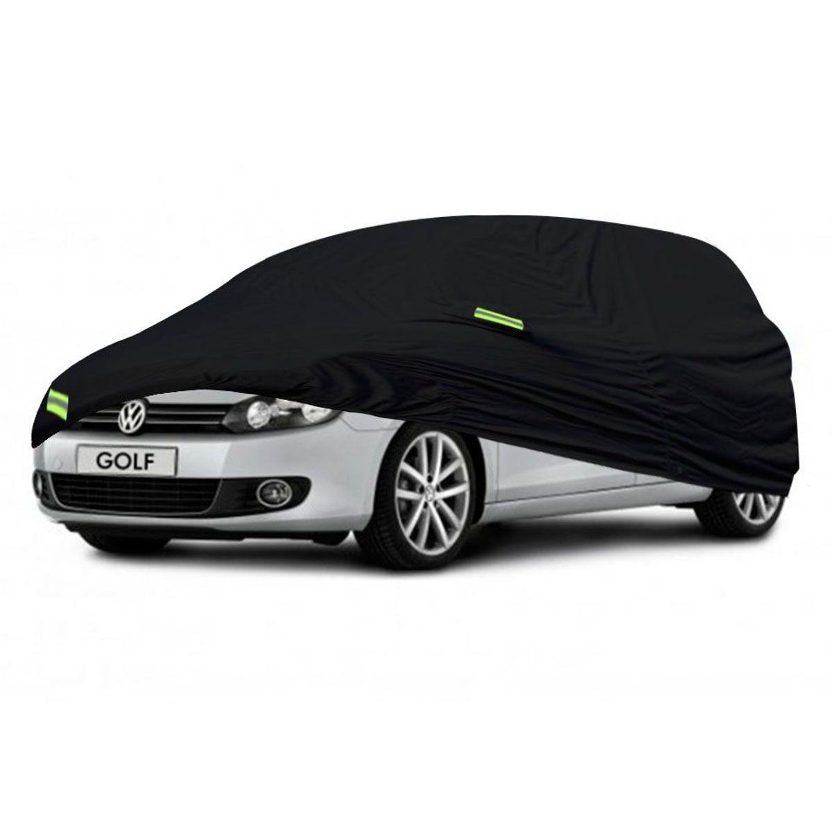TECGO - Cobertor Funda Para Auto Volkswagen Golf Hatchback Negro