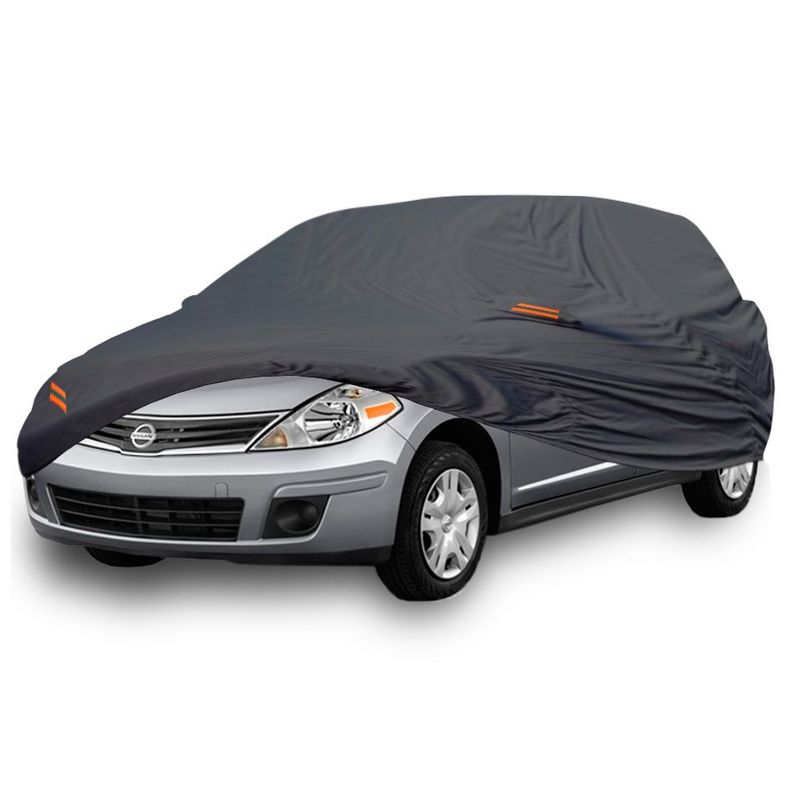 TECGO - Cobertor Funda Para Auto Nissan Tiida Hatchback Gris
