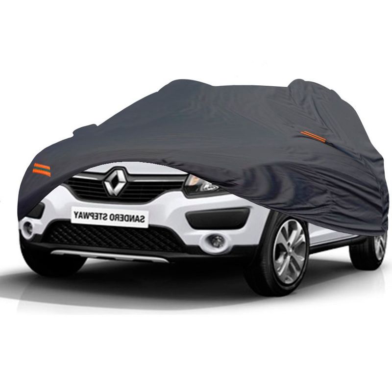 TECGO - Cobertor Funda Para Auto Renault Stepway Gris