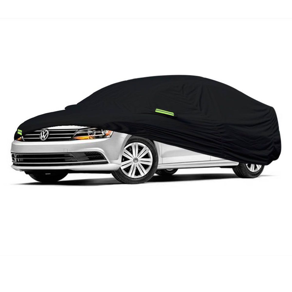 TECGO - Cobertor Funda Para Auto Volkswagen Jetta Sedan Negro