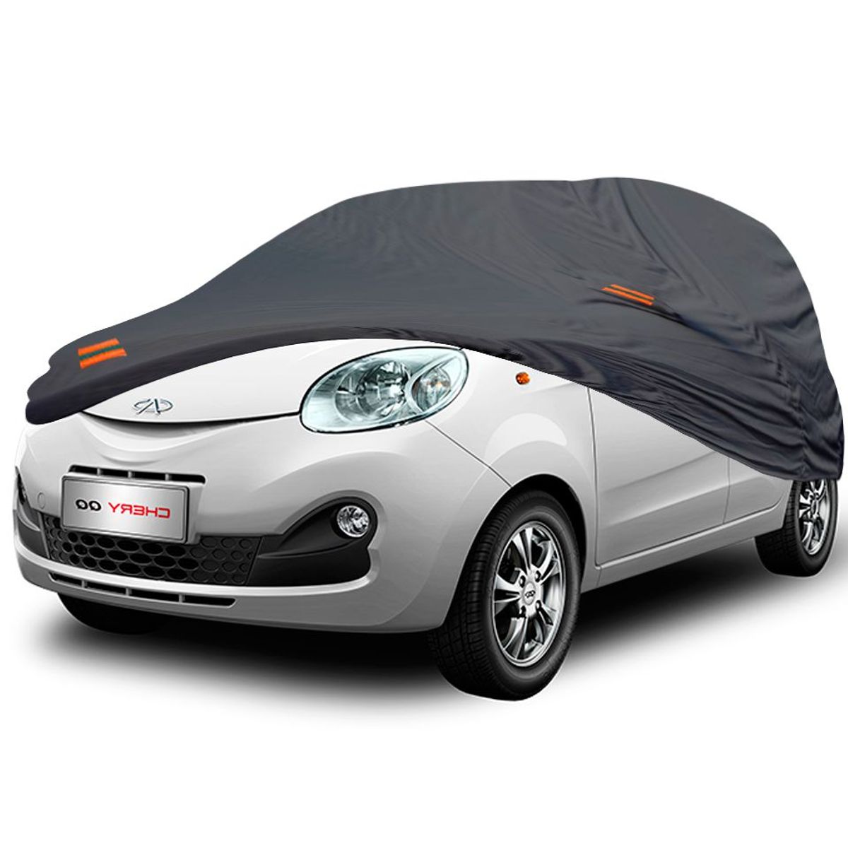 TECGO - Cobertor Funda Para Auto Chery New Qq Gris