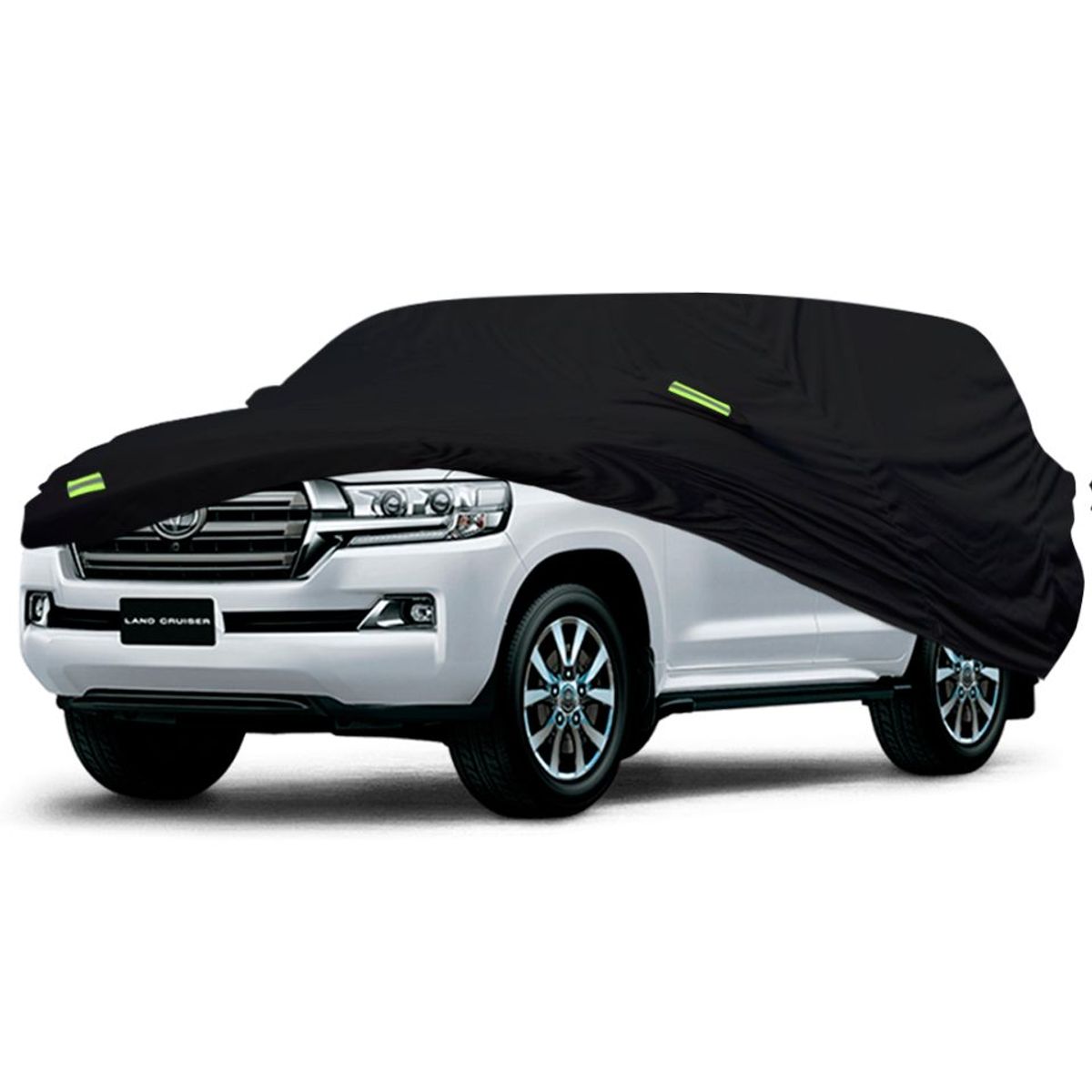 TECGO - Cobertor Funda Para Auto Toyota Land Cruiser Negro