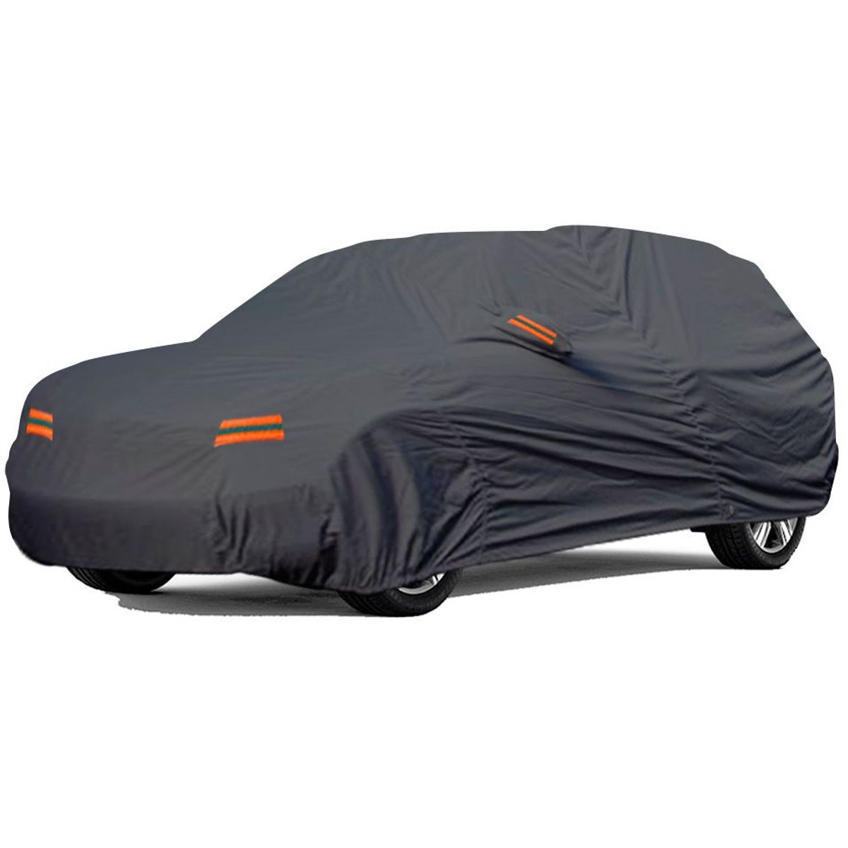 TECGO - Cobertor para Auto Volkswagen Tiguan Allpace 3 Filas Gris