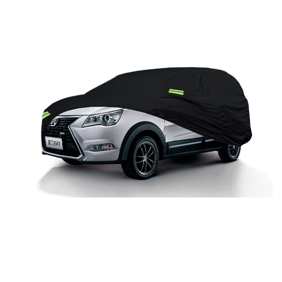 TECGO - Cobertor Funda Para Auto BAIC M60 Negro