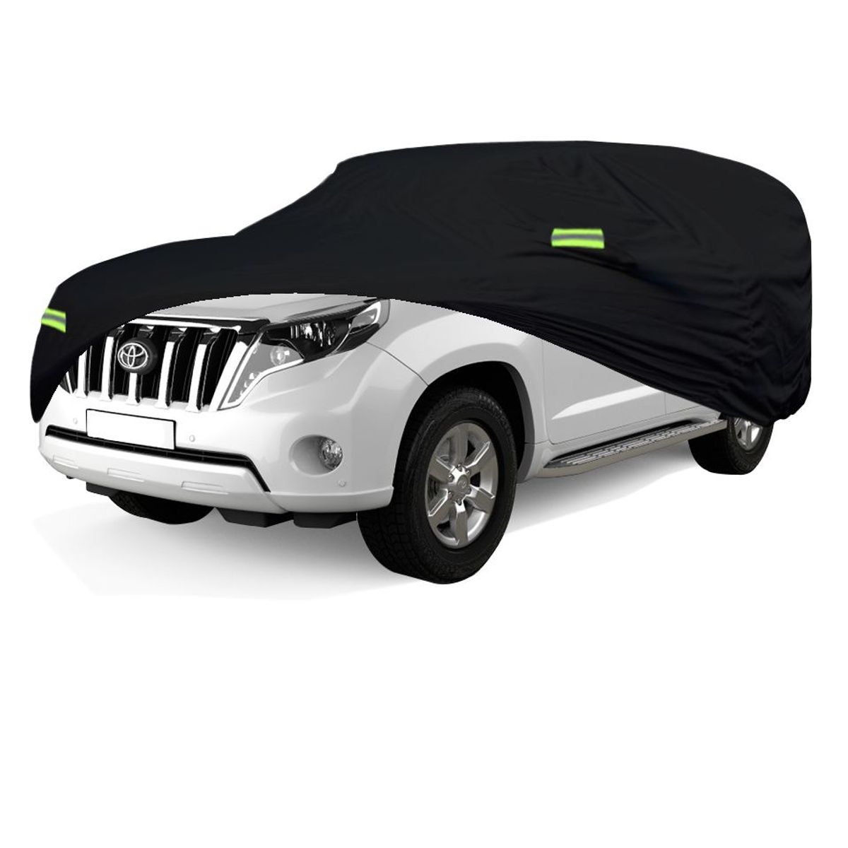 TECGO - Cobertor Funda Para Auto Toyota Prado Negro