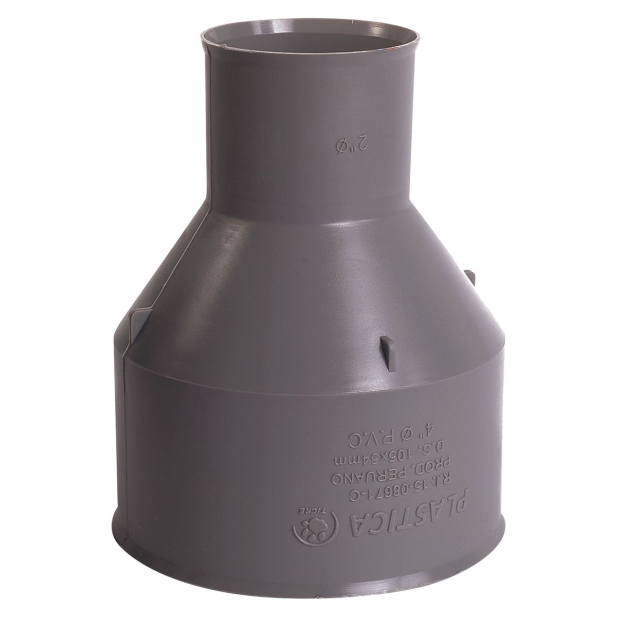 PLASTICA - Reducción PVC 1 1/2x1 1/4'' | Desague