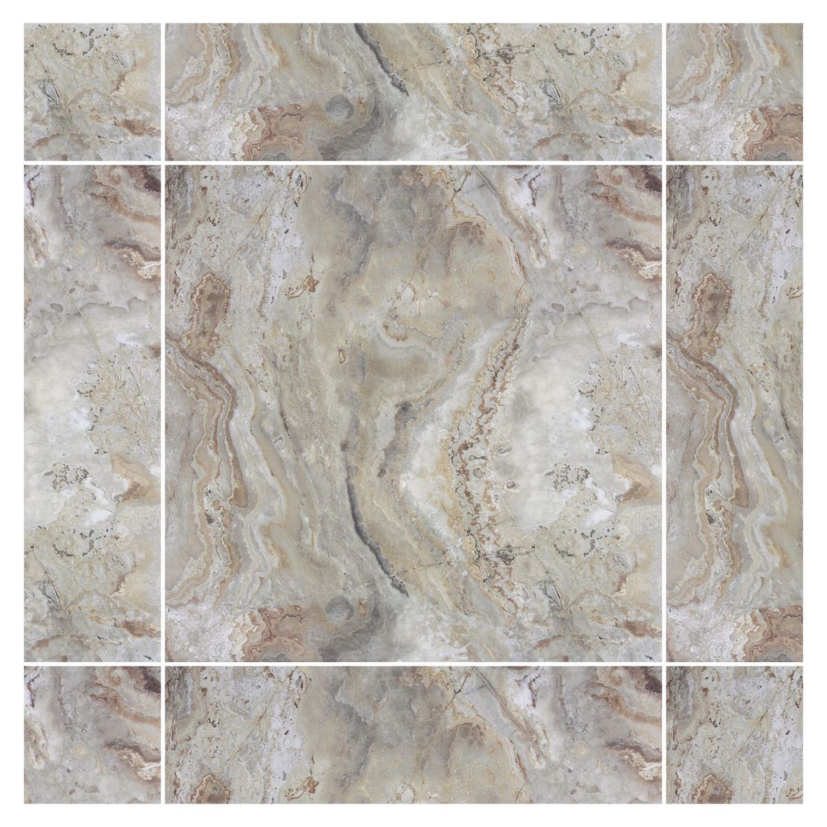 CELIMA - Ceramica Gris Marmol 60x60cm 1.8m2