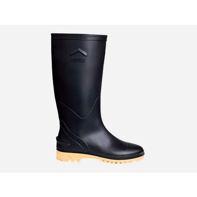 Bota de Seguridad de PVC Unisex Negra