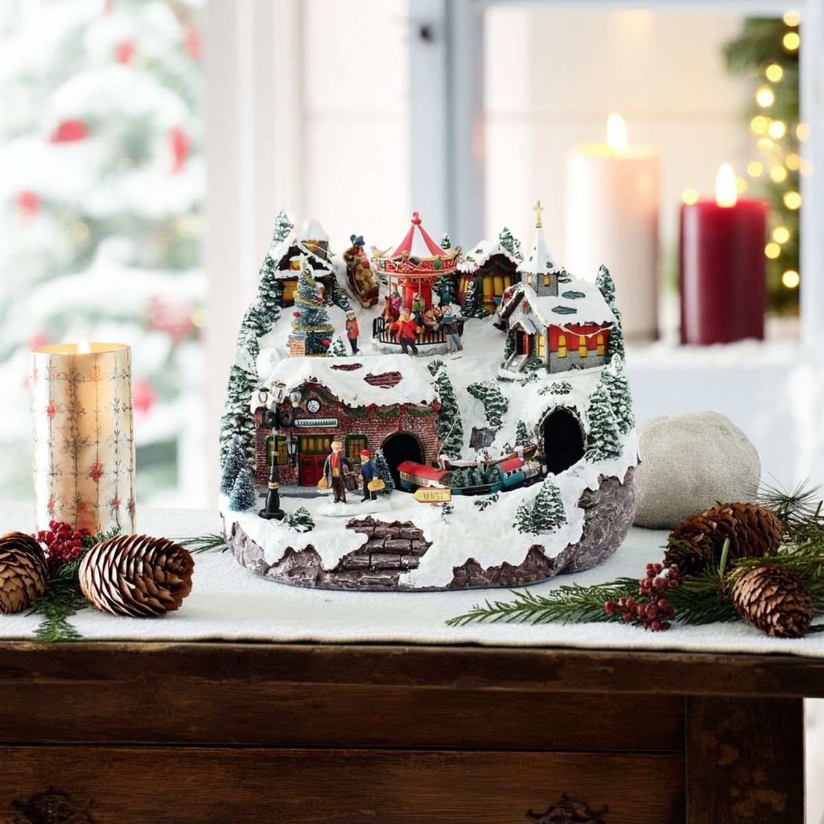 DEAR SANTA - Villa con Tren Navidad