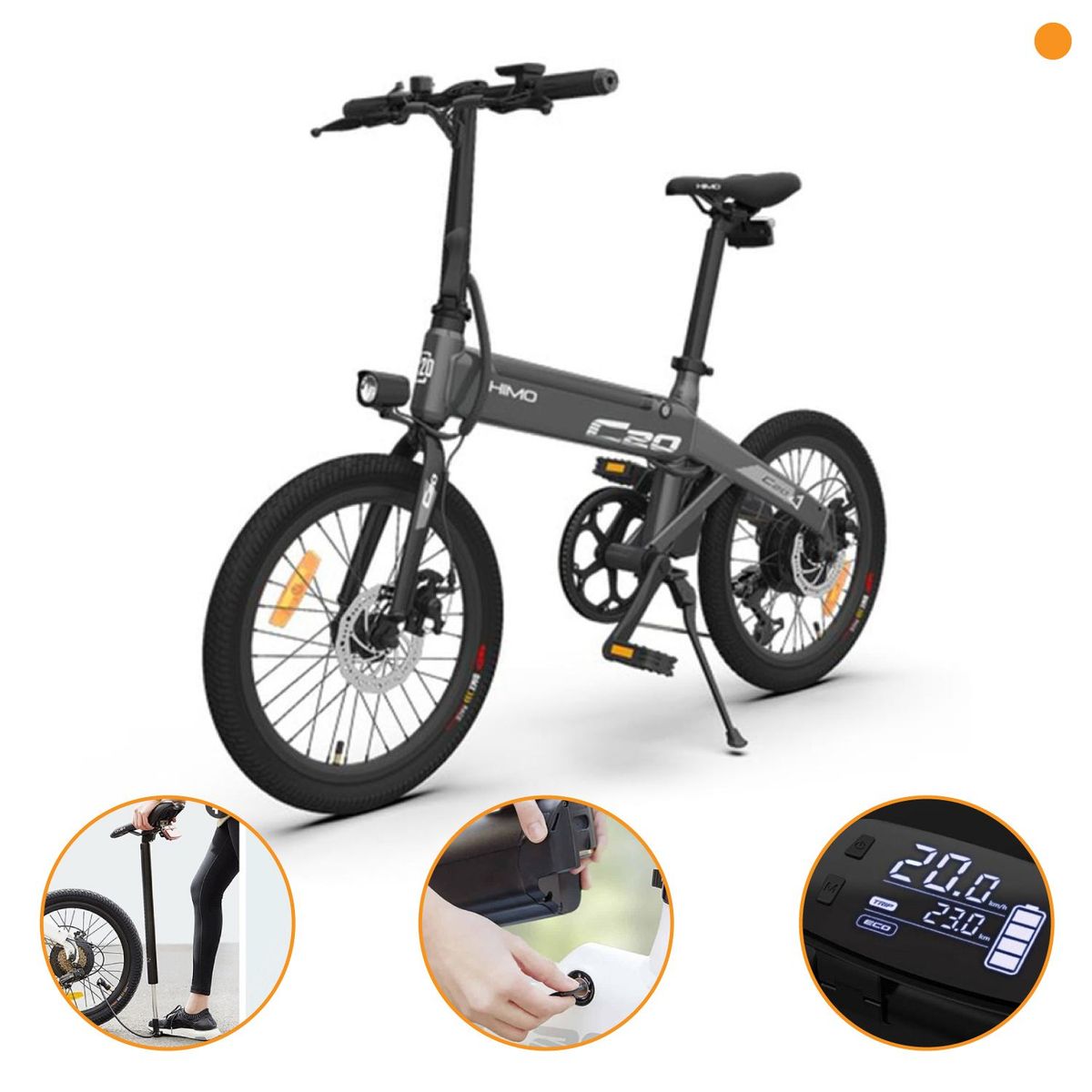 XIAOMI - Bicicleta Eléctrica HIMO C20