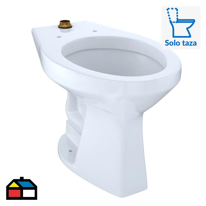 TOTO - Inodoro Comercial TOTO para Discapacitados Elongada Blanco