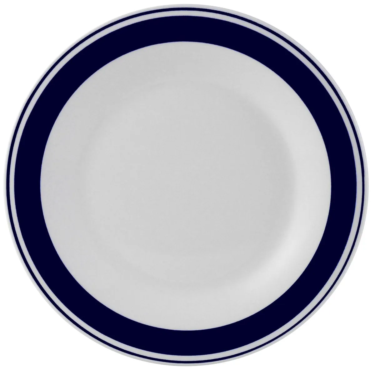 JUST HOME COLLECTION - Juego de vajillas Porcelana Clásico Blanco y azul 16 Piezas