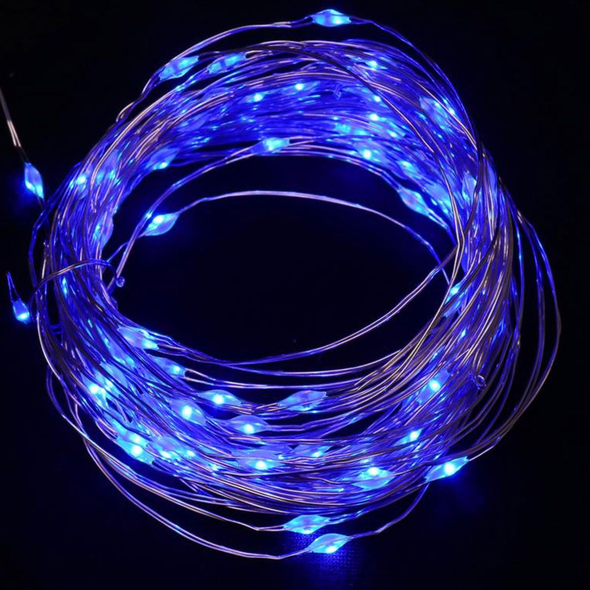JUST HOME COLLECTION - Guirnalda LED Starry Wire Ligth Azul 10m