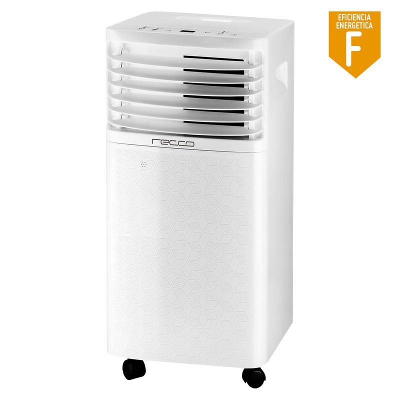 RECCO - Aire Acondicionado Portátil 7000BTU TAC-07CPA/RS Blanco Recco