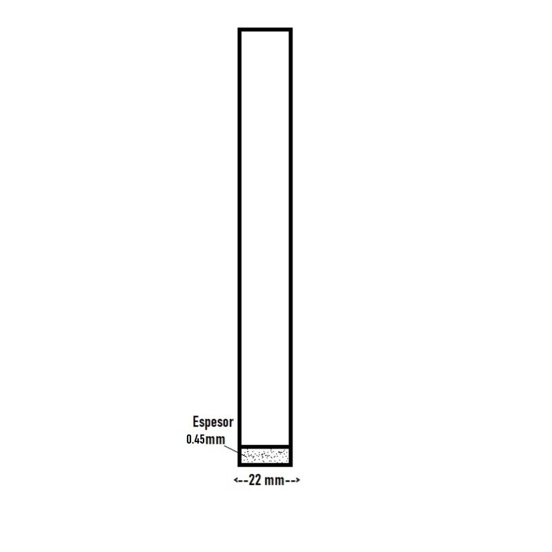 REHAU - Tapacanto PVC Santorini 22X0.45mm por Metro Lineal