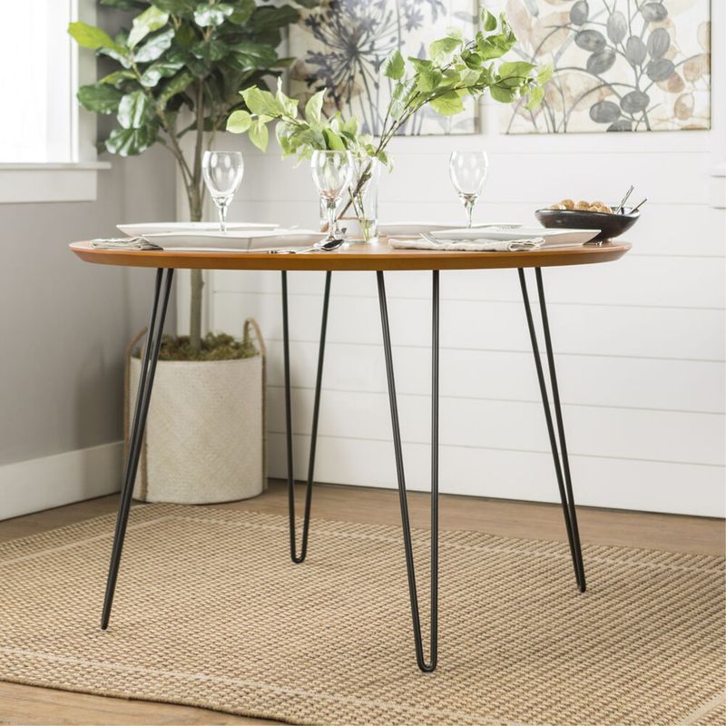 FIXSER - Patas para Muebles de Acero 710mm Negro Mate
