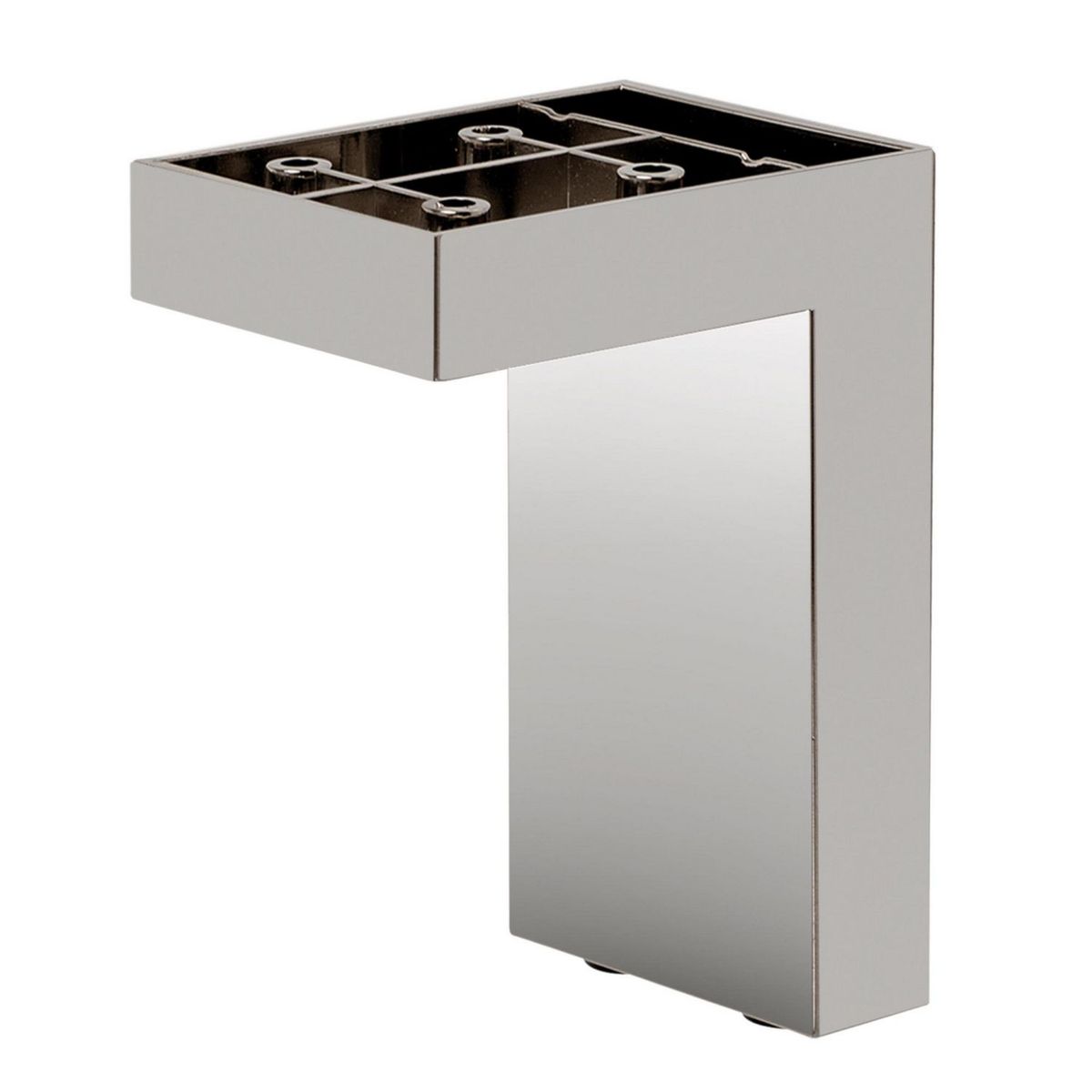 FIXSER - Patas para Muebles Lance Cromo Brillo 120 mm