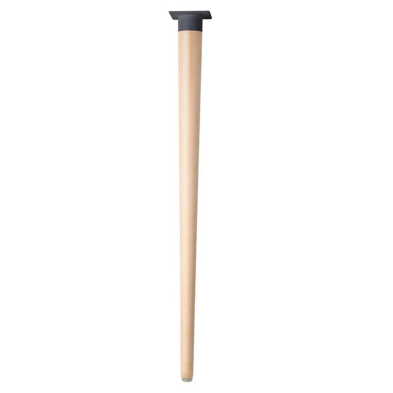 FIXSER - Patas para Muebles NORDIK Haya Barniz 46x710 mm