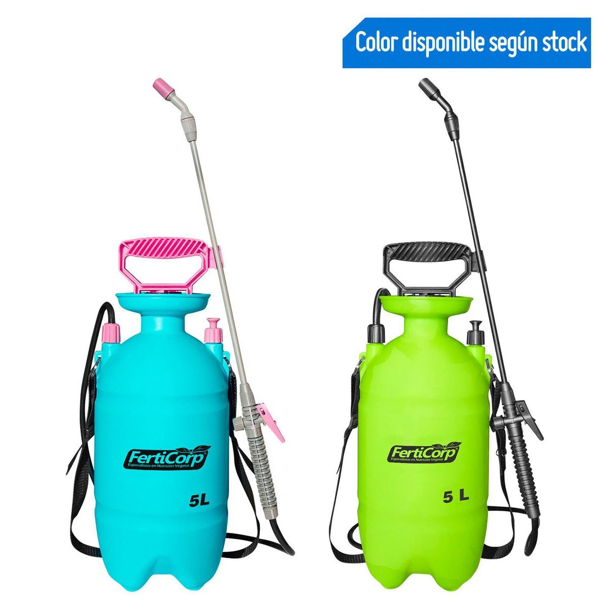 GALEON - Pulverizador Manual de Mano 5L PVC 16x45x13cm