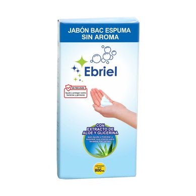 Jabn Lquido Bac Espuma 800ml