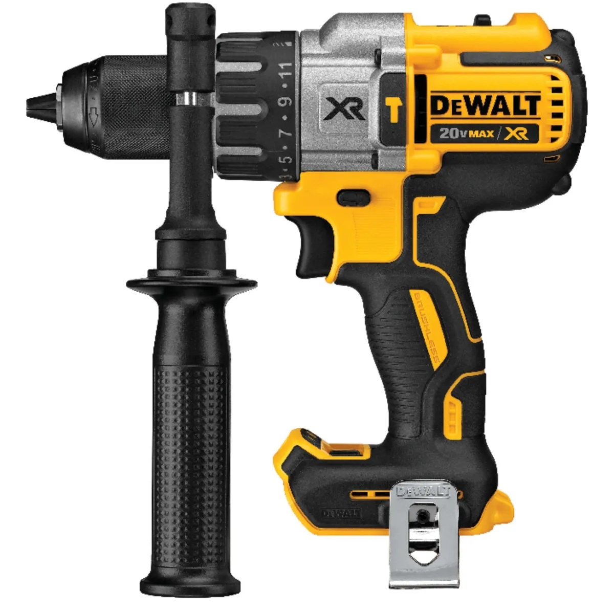 DEWALT - Taladro Percutor Inalambrico Dewalt 1/2" 20V BRUSHLESS DCB996B (Sin batería)