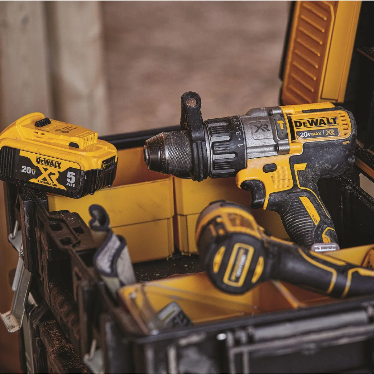 DEWALT - Taladro Percutor Inalambrico Dewalt 1/2" 20V BRUSHLESS DCB996B (Sin batería)