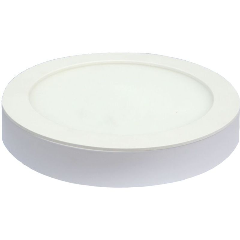 LUMINIKA - Downlight Led Adosado redondo 18W Luz blanca