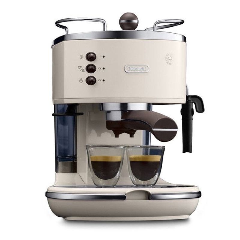 DELONGHI - Cafetera Espresso Vintage Beige