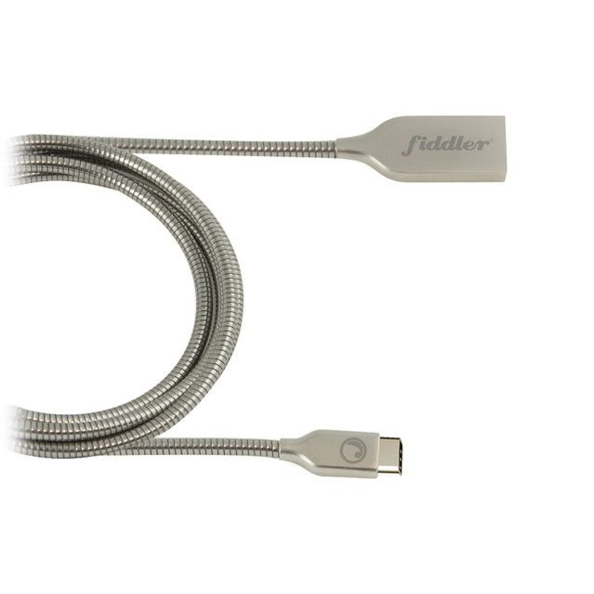 FIDDLER - Cable Plano Type C 2.0A Negro