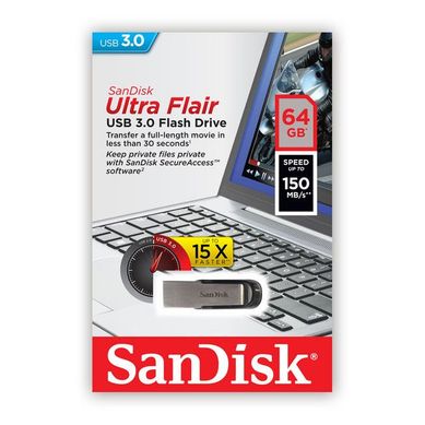 Pendrive USB 3.0 Ultra Flair 64GB