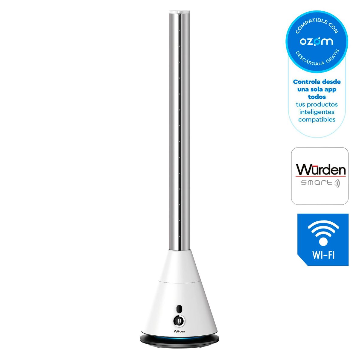 WURDEN - Ventilador Wurden de Torre 34" WBL010C-H Blanco
