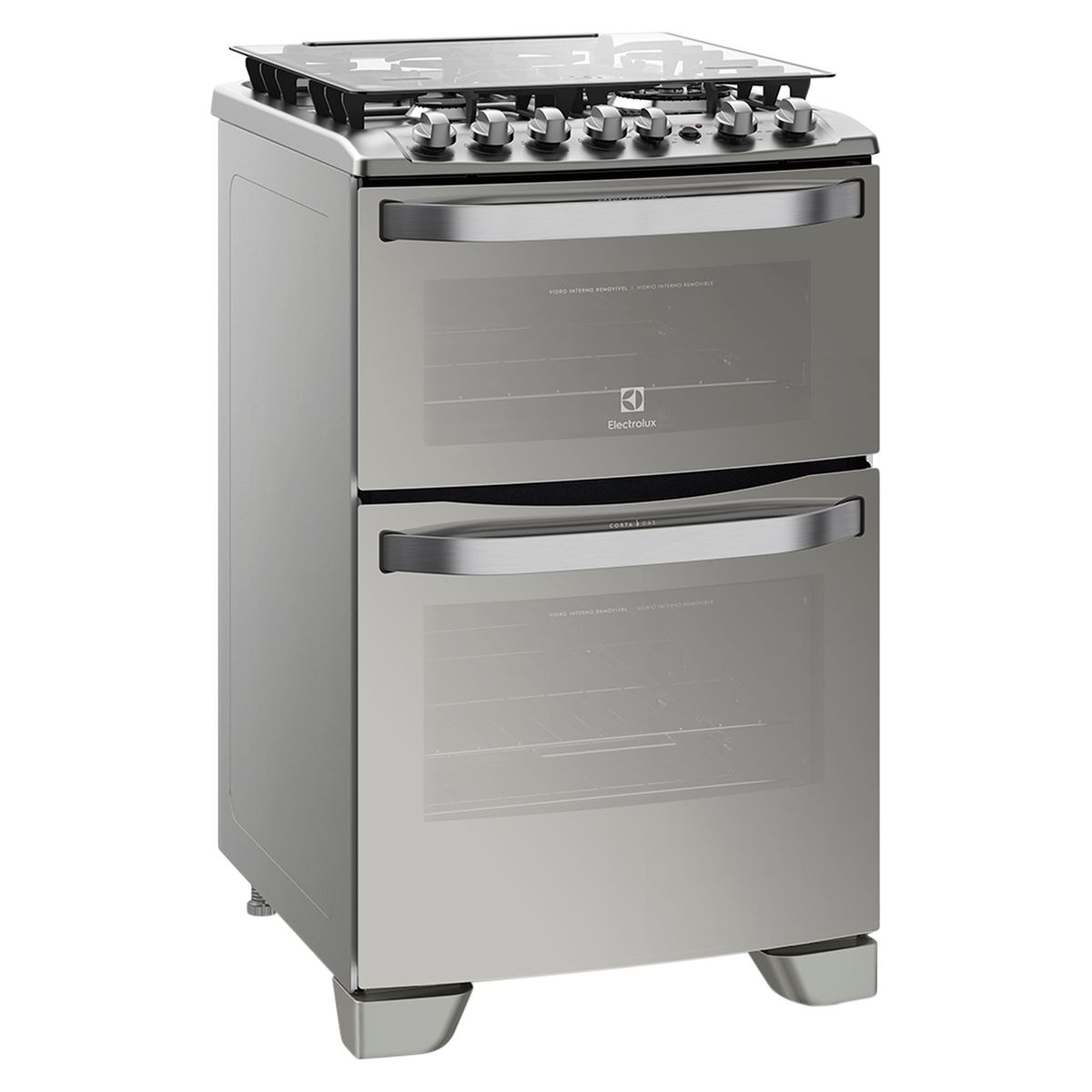 ELECTROLUX - Cocina Electrolux a Gas 4 Hornillas 56DXQ Inox