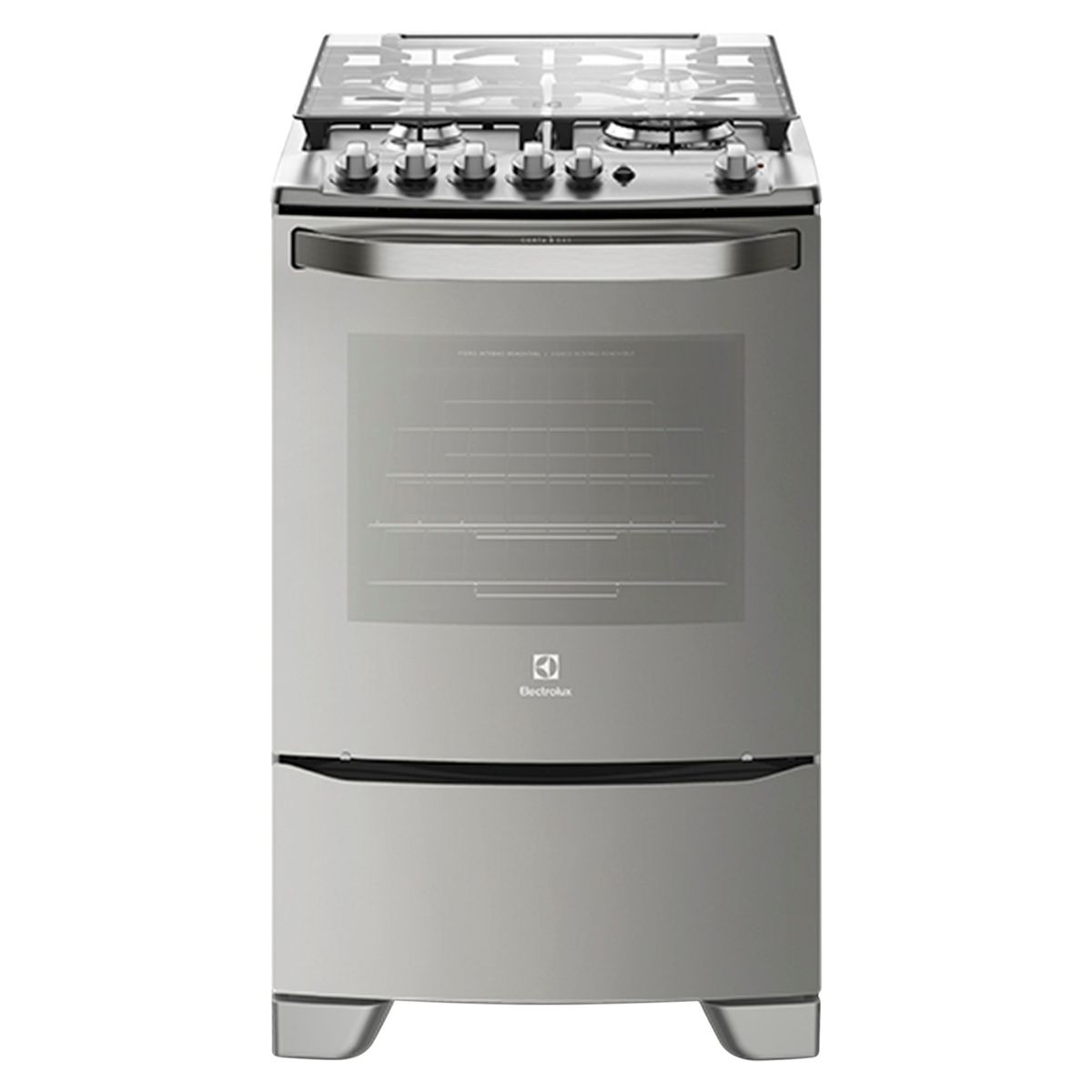 ELECTROLUX - Cocina Electrolux a Gas 4 Hornillas 56GXQ Inox