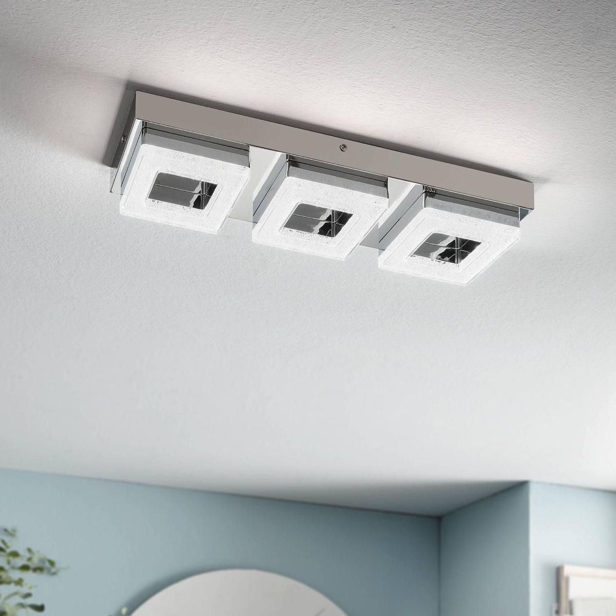 EGLO - Luminaria Aplique Eglo Fradelo LED 3X4W 1200lm L460 B140 H60
