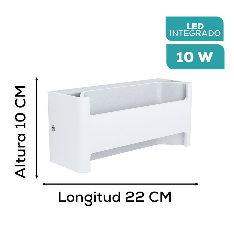 EGLO - Luminaria Aplique Eglo Feloniche LED 10w L220 H100