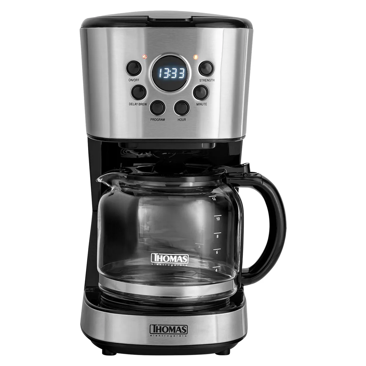 THOMAS - Cafetera Eléctrica Thomas 12 Tazas TH-141DI