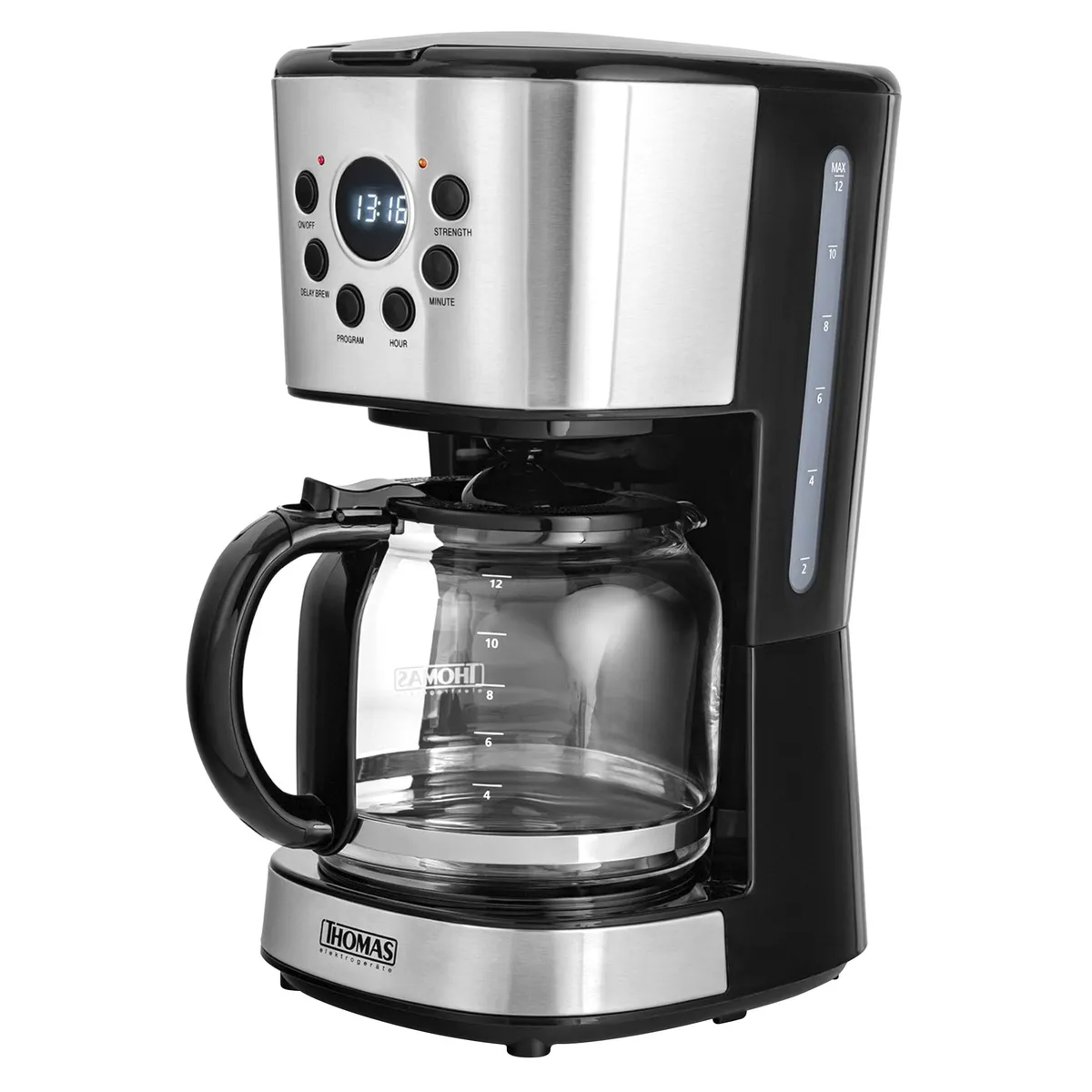 THOMAS - Cafetera Eléctrica Thomas 12 Tazas TH-141DI