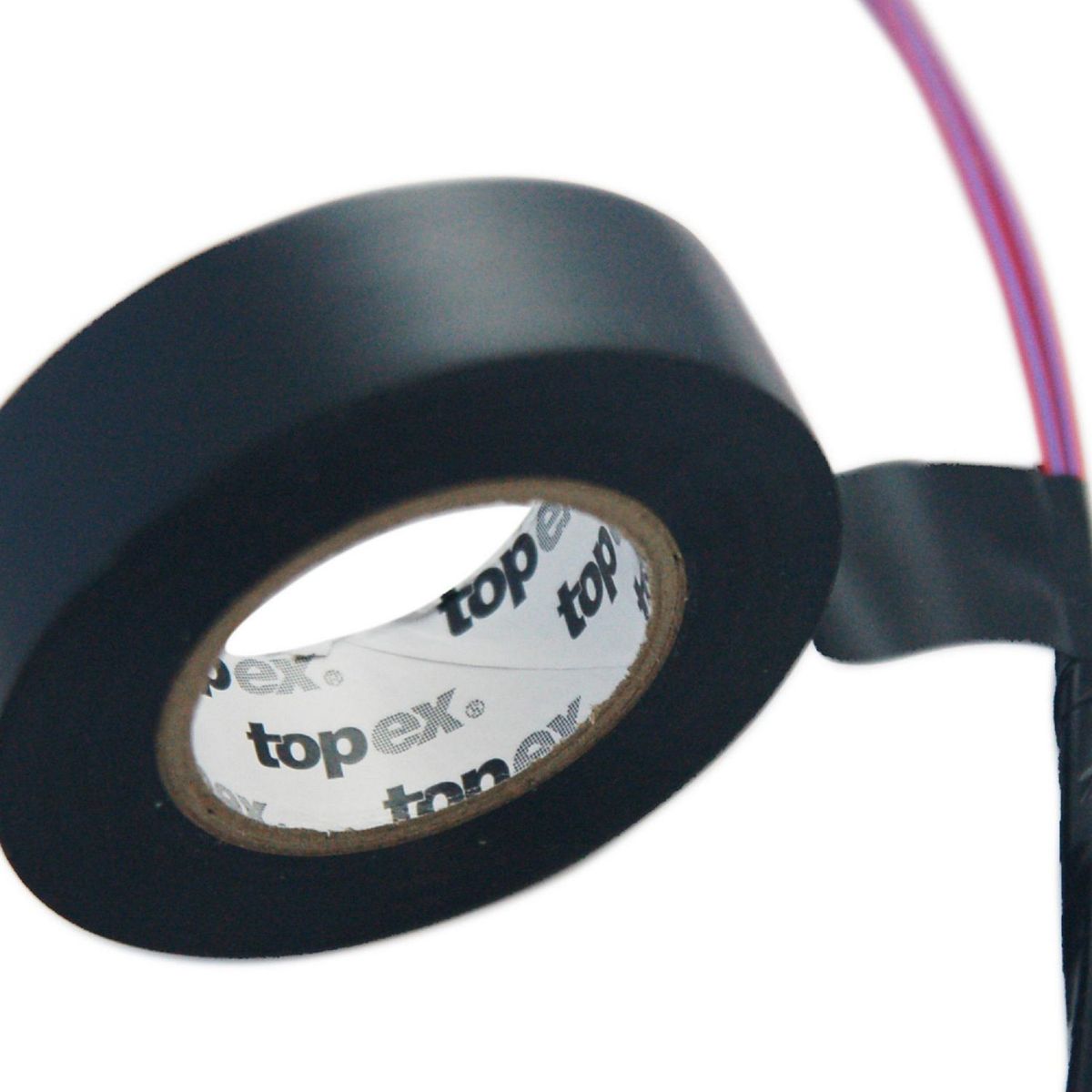 TOPEX - Packx5 Cinta Asilante 19mm 20 Metros Negro