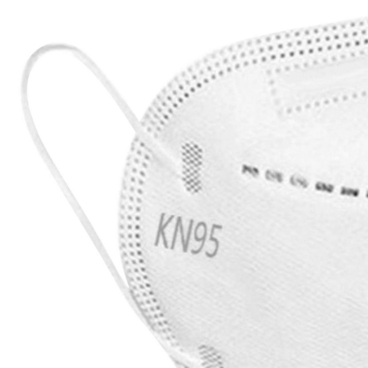 JOHN HOLDEN - Mascarilla KN95 Blanco con Elástico x 10 unid