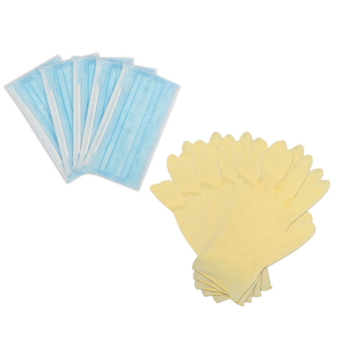 REDLINE - Set Mascarilla 5 Und y Guantes 5 Pares