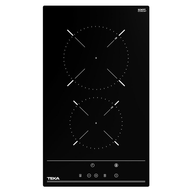 TEKA - Cocina empotrable Vitrocerámica Teka TBC 32010 TTC BK X2 Quemadores