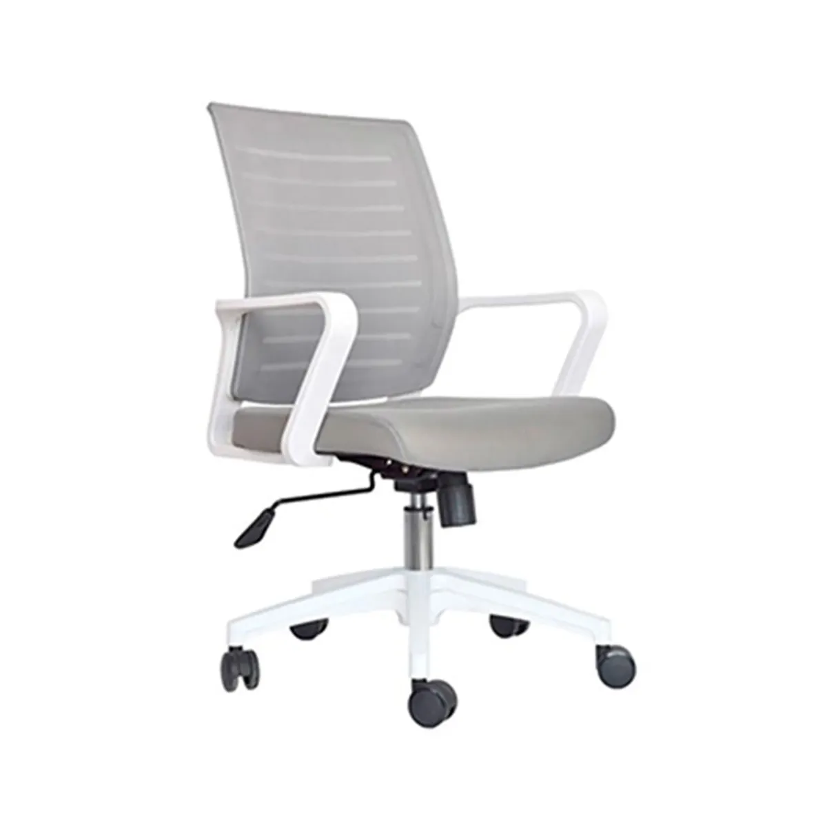 ZIYAZ - Silla Giratoria de Oficina Castro Gris