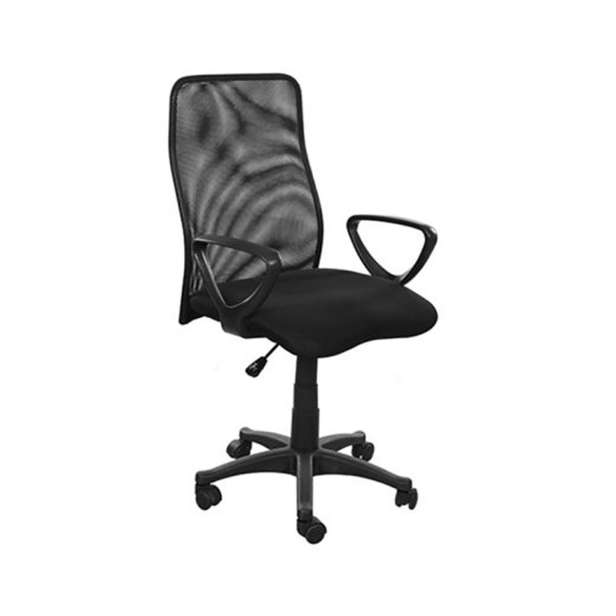 ZIYAZ - Silla Giratoria de Oficina Glasglow Negro